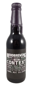 NERDBREWING - Context Imperial Milk Stout With Caramel & Toasted Coconut