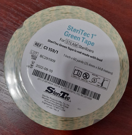 CI159-1-STERI-TEC-GREEN-TAPE