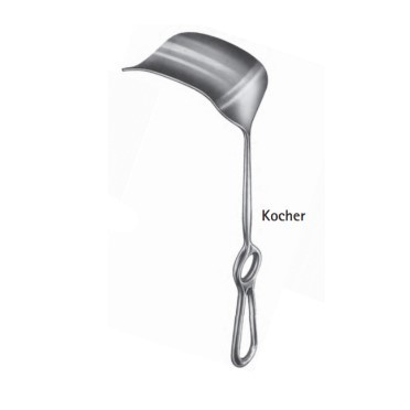 Departator abdominal KOCHER, 80x60 mm, L 250 mm - PROMO - lichidare de stoc