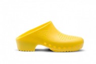 Saboti Calzuro Classic cu perforatii - Galben