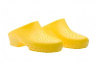 Saboti Calzuro Classic cu perforatii - Galben / GIALLO