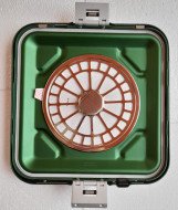 Container de sterilizare standard, tip 1/2, capac perforat, (L)285 X (l)280 X (h)260MM