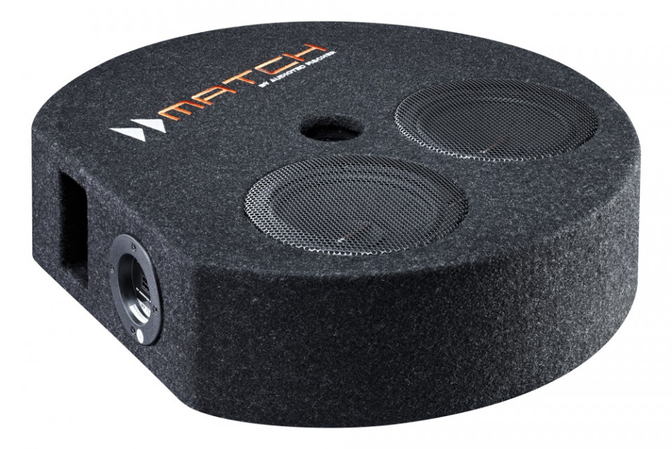 Subwoofer auto MATCH PP 7SD in roata de rezerva