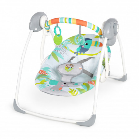 Bright Starts - Leagan portabil pentru Copii Rainforest Vibe