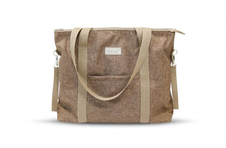 Geanta mamicii, pentru carucior si plimbare, Tiny Star Brown