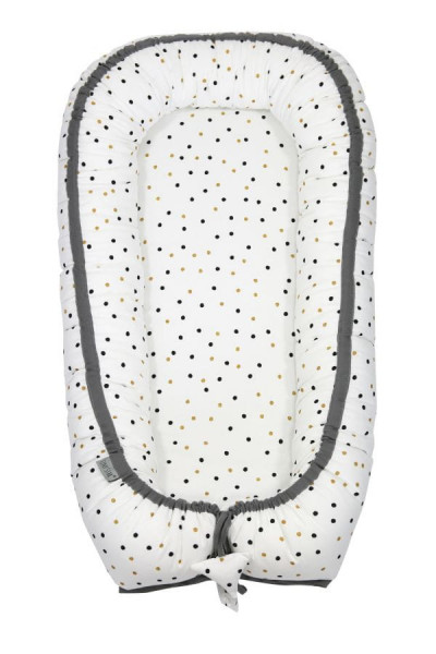 Tiny Star - Babynest Confetti, Cuib Pentru Bebelusi, Ajustabil, Portabil, Reductor Patut, Tiny Star