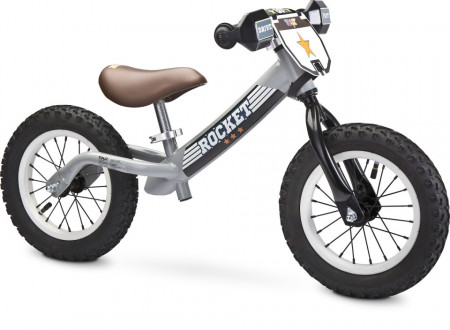 Bicicleta de echilibru pentru copii, Toyz ROCKET Grey