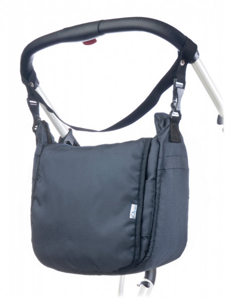 Geanta pentru carucior copii Caretero CLASSIC Graphite