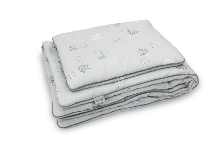 Lenjerie de pat pentru copii Tiny Star Mist 100 x 75 cm