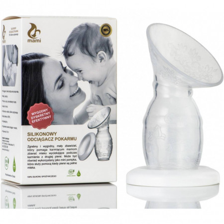 Pompa de san manuala, silicon, sticla 100 ml, Severno