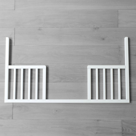 Woodies Safe Dreams - Latura Deschisa DayBed Pentru Patut Smooth Alb 120 x 60 cm