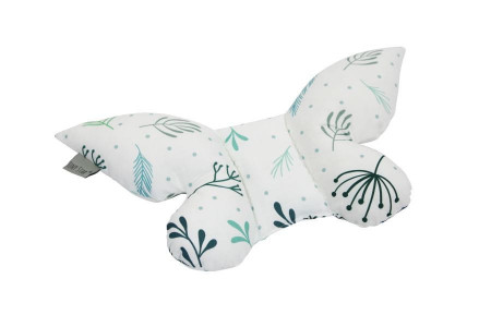 Perna tip fluture, pentru copii, 42 x 22 cm, pentru carucior, patut, leagan, babynest, Tiny Star, Pastel Spring