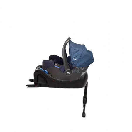 Set Scoica auto pentru copii, Joie Gemm Navy Blazer, 0-13kg + Baza isofix, Joie i-Base pentru scoicile Gemm, i-Gemm 2, i-Snug