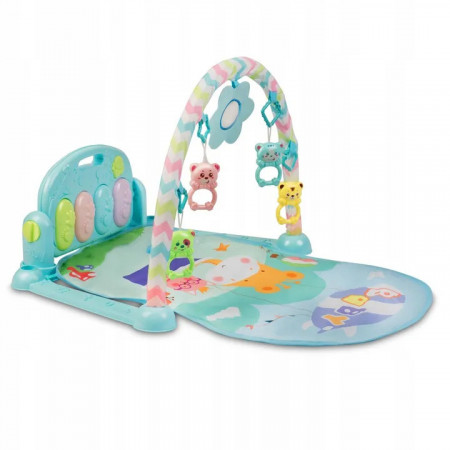 Covoras interactiv educational cu pian detasabil, Ricokids, XXL, 7314