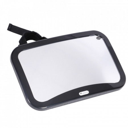 Oglinda retrovizoare tetiera, supraveghere bebe in scaunul auto, 30cm x 20cm, Severno, S220, Black