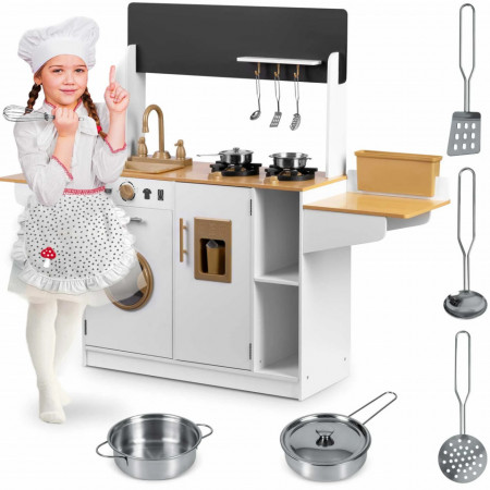 Ricokids - Bucatarie din lemn pentru copii RC-836
