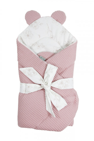 Babyhorn, paturica de infasat multifunctionala, 73 x 73 cm, Tiny Star Sweet Love