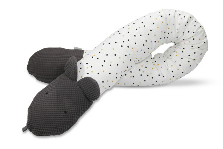 Tiny Star - Perna 3in1 Confetti Sweet, Pentru Maternitate, Hranire, Protectie Patut
