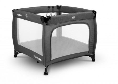 Tarc de joaca 83x83 cm Caretero QUADRA Grafit