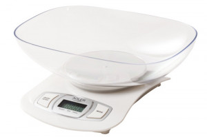 Adler - Cantar de bucatarie cu bol, 1.5 litri, 5 kg, AD-3137W