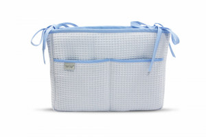Organizator pentru patut copii, Tiny Star Baby Blue