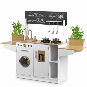 Ricokids - Bucatarie din lemn pentru copii RC-836