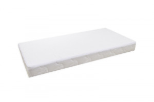 Saltea pentru patut copii, husa cu fermoar, detasabila, Mykids, Fibra, Cocos, Bumbacel 120 x 60 x 10 cm