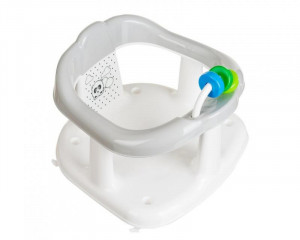 Scaun de baie bebelusi Panda White -Grey