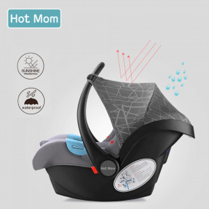 Scoica Auto pentru Copii, Hot Mom, 0-13 kg, ofera siguranta maxima si protectie permanenta