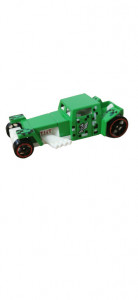 Set 5 Masinute Metalice tip Minecraft, 8 cm, Multicolor