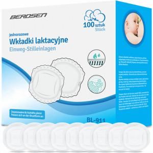 Set Tampoane pentru san, Berdsen, Luck Pads, 100 de bucati, BL-911
