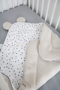 Tiny Star - Paturica de Infasat BabyHorn Sweet Confetti & Beige