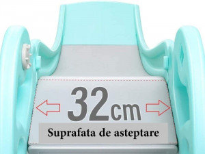 Tobogan pentru Copii Dolphin Turquoise