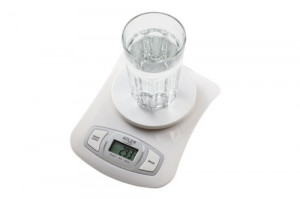 Adler - Cantar de bucatarie cu bol, 1.5 litri, 5 kg, AD-3137W