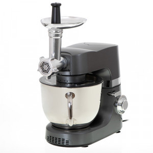 Adler - Robot de bucatarie planetar, XXL 4 in 1, 2200 W, capacitate 7 L, mod Pulse, 4 functii, inox, AD-4221, BM-600