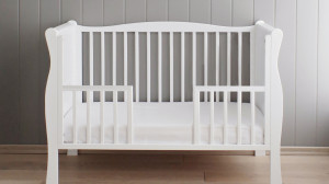 Laterala Deschisa Pentru Patut, Woodies Safe Dreams, DayBed Noble Alb 120 x 60 cm