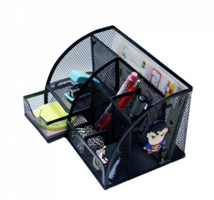 Organizator metalic pentru birou, incapator, practic, rezistent, estetic, Severno