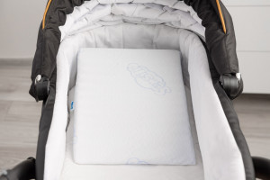 Perna antisufocare copii pentru carucior Sensillo CLASSIC 38x30 cm