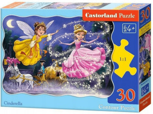Puzzle pentru copii, Cenusareasa, 30 de piese