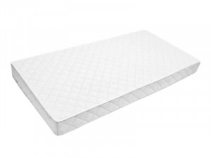 Saltea pentru patut copii, husa cu fermoar, detasabila, Mykids, Cocos, Confort II, 90 x 40 x 8 cm
