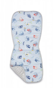 Saltea suplimentara pentru carucior 100% bumbac Sensillo Cameleoni