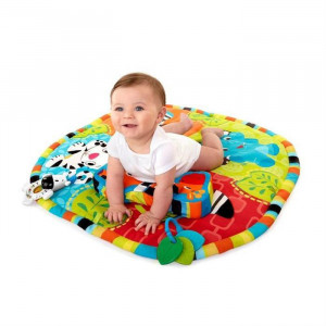 Salteluta Interactiva Copii, Bright Starts, Start Your Senses, Spots & Stripes