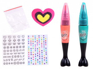 Set creativ pentru unghii, Brush & Art Nail Pen