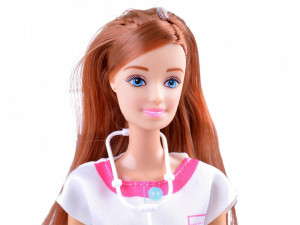 Set papusa Anily doctor si fetita la cabinetul stomatologic, accesorii incluse