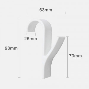 Severno - Set 2 Carlige de Agatat Prosoape pentru Baie