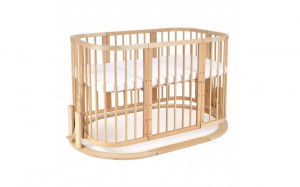 Sistem de Leganare pentru Patut Waldin Evolutiv 7in1, Rotund/Oval, Natural
