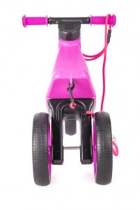Bicicleta fara pedale pentru Copii, Funny Wheels Rider SuperSport 2 in 1 Violet