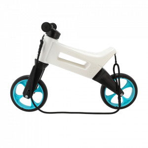Bicicleta fara pedale pentru Copii, Funny Wheels Rider SuperSport 2 in 1 Pearl/Aqua