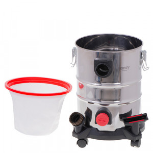 Camry - Aspirator industrial suprafete umede / uscate, de curatat masina, cenusa, spatii industriale, 1400 W , priza de scule electrice, CR- 7045