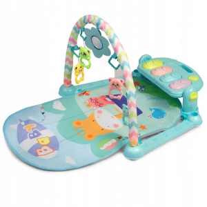 Covoras interactiv educational cu pian detasabil, Ricokids, XXL, 7314